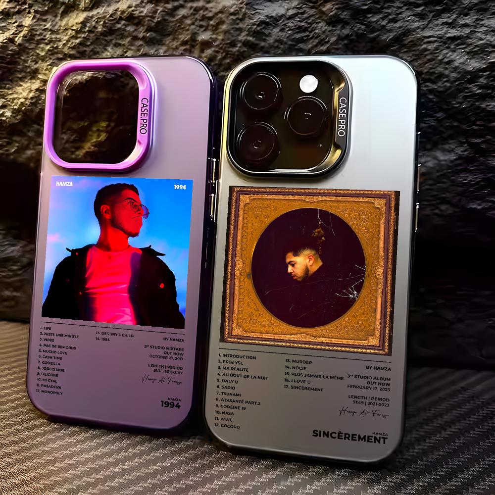 Matte Pc Case - Casing Ponsel Rapper H-Hamza Untuk iPhone