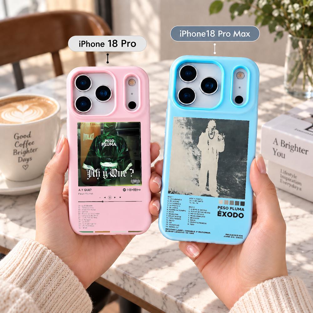 Matte Pc Case - Casing Ponsel Penyanyi Pop P-Peso Pluma,