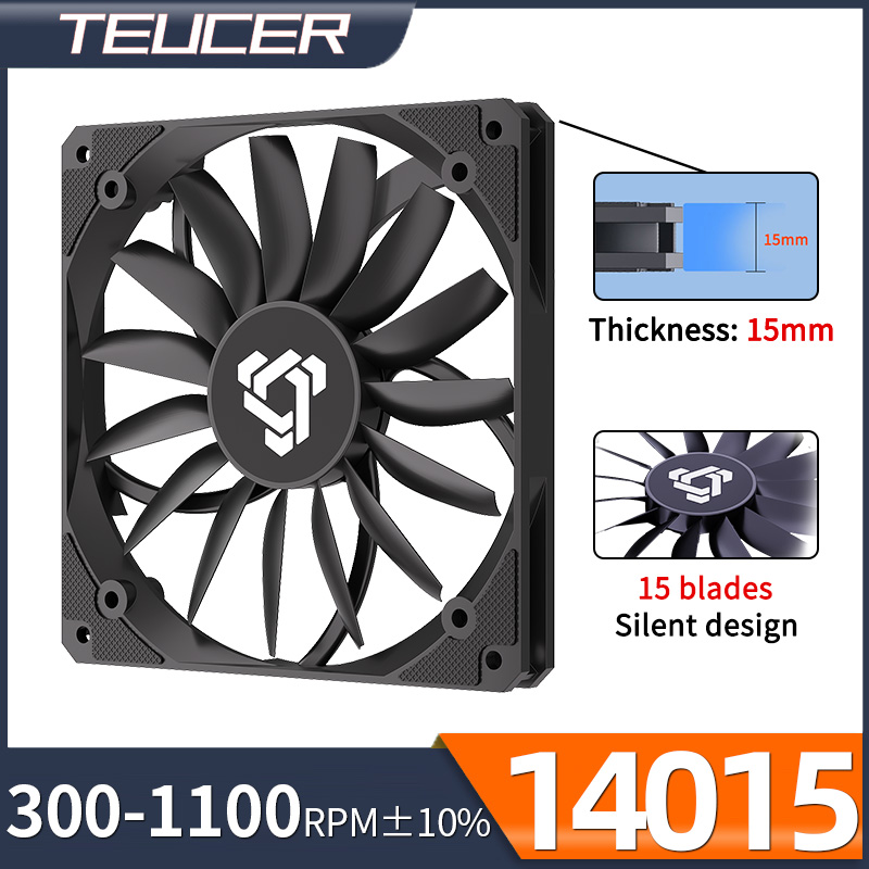Teucer UT-14015 14Cm Kipas Sas - Pc Chassis ulasan dan harga