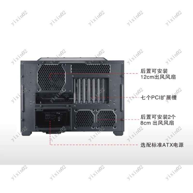 Casing Komputer Motherboard AT - Pc Chassis ulasan dan harga
