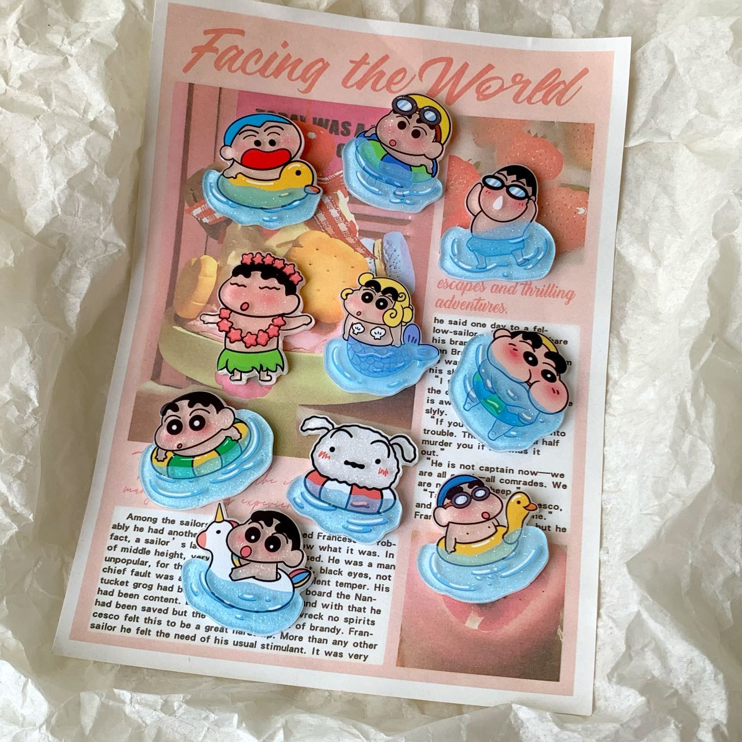 Aksesoris resin Crayon Shin-ch - Case Fans ulasan dan harga