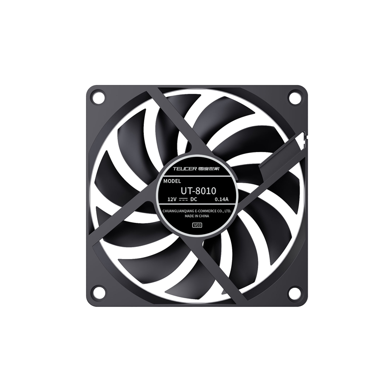 TEUCER UT-8010 Kipas Sasis Ult - Pc Chassis ulasan dan harga