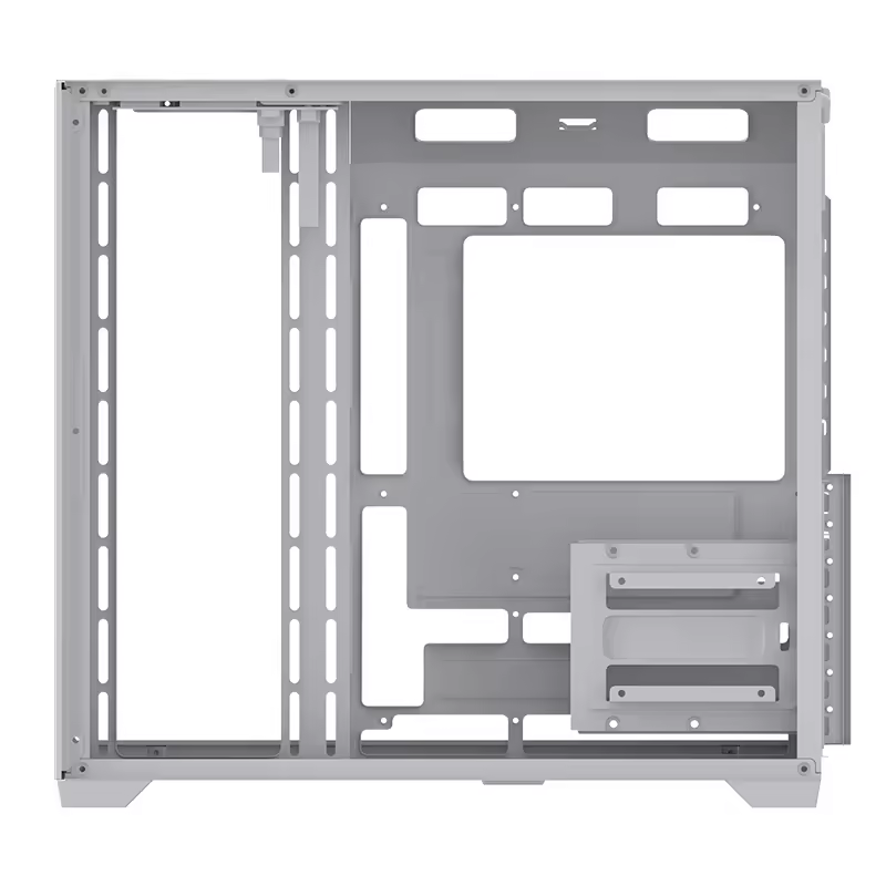 Casing PC Putih Full Tower den - Pc Chassis ulasan dan harga
