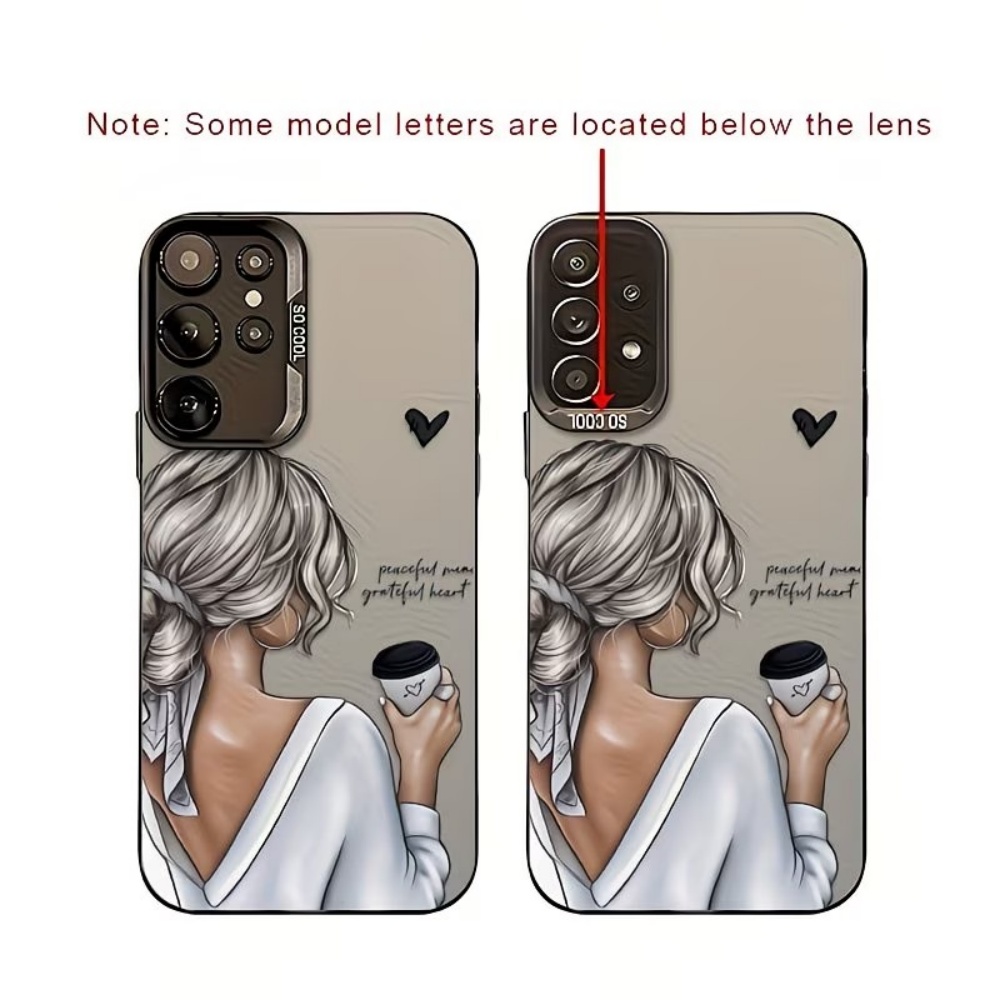 Casing Ponsel Cetak Gadis Suka - Matte Pc Case ulasan dan harga