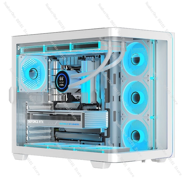 Casing PC Desktop Kaca Lengkun - Pc Chassis ulasan dan harga