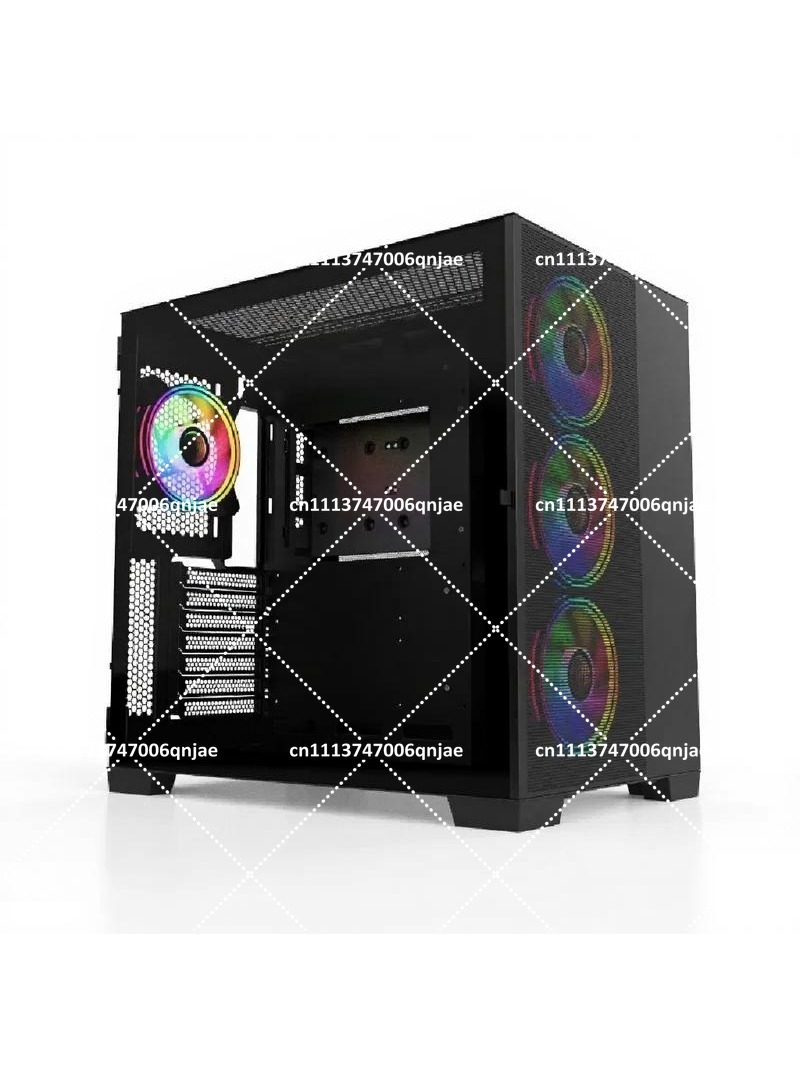 Casing PC SAMA 360mm Kaca Radi - Atx Case ulasan dan harga