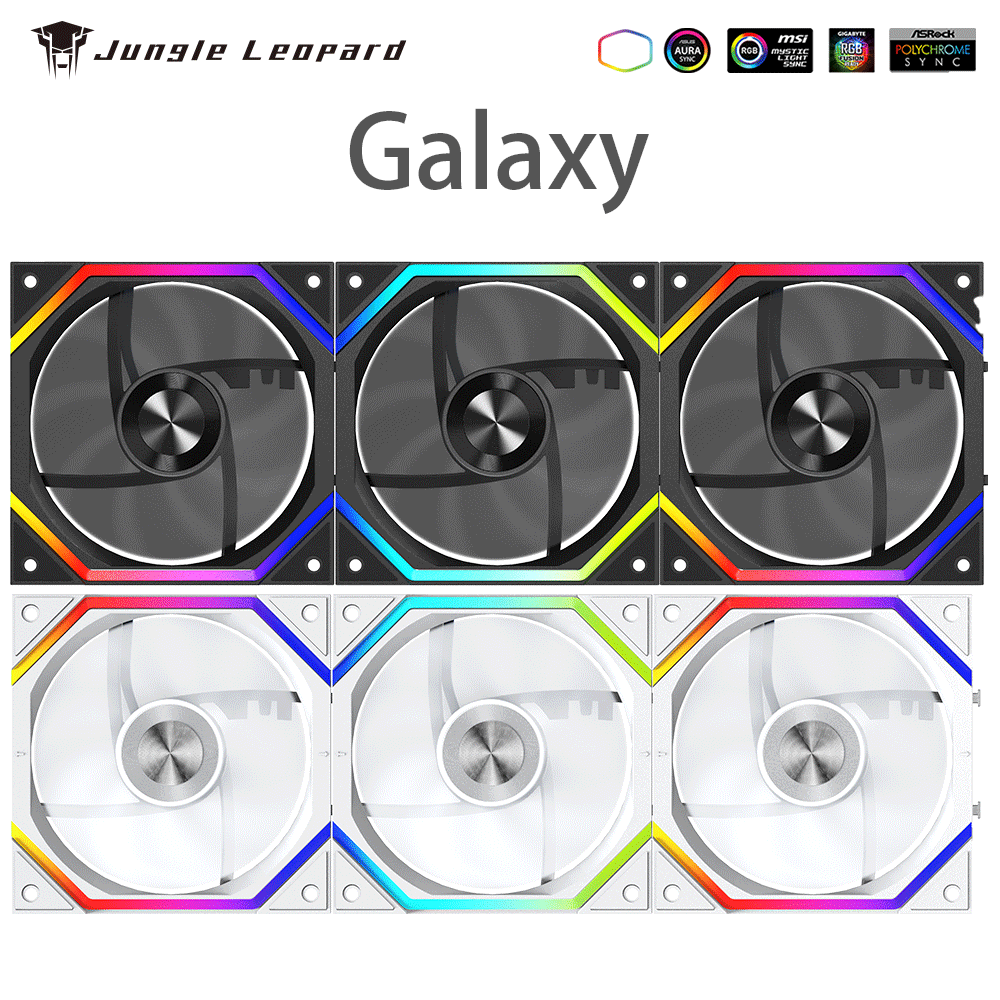 Kipas Casing PC Jungle Leopard - Pc Chassis ulasan dan harga