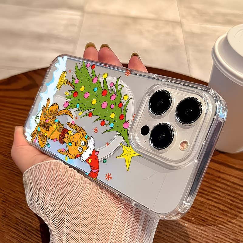 Casing Ponsel Tema Natal Anak  - Computer Case ulasan dan harga