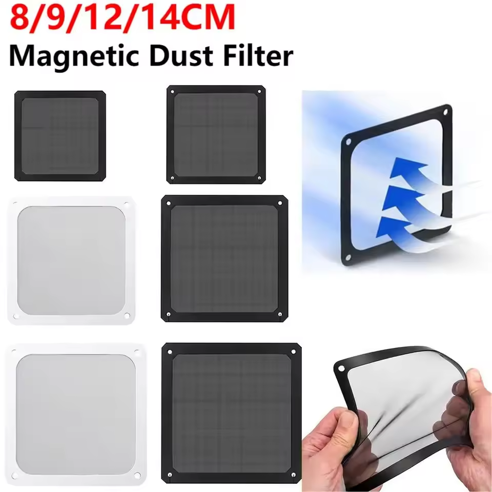 80mm 90mm 120mm 140mm Kipas Pe - Dust Filter Pc ulasan dan harga